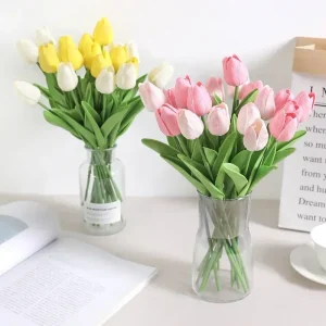 10pcs Tulip Artificial Bouquet Artificial Flower