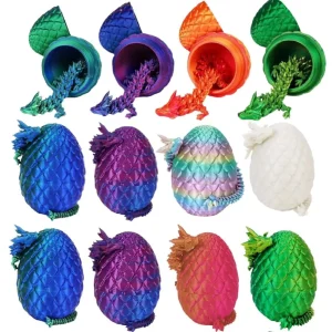 4pcs/lot 3D Printed Dragon Egg