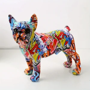 Art Nordic Painting Graffiti French Bulldog